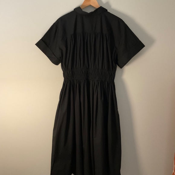 NWT J.Crew Black Elena shirtdress in cotton poplin SZ Various - Picture 10 of 13